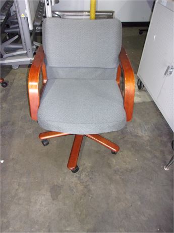 Gray Cloth Office Chair