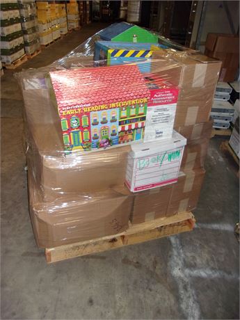 Pallet of Reading Intervention Books